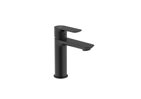 Baie - Baterie lavoar Roca A5A326ENB0, 28 mm, 5 l/min, 0.5 bar, 35 mm, 161 mm, 151 mm, 365 mm, 1 orificii instalare, Negru