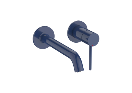 Baie - Baterie lavoar Roca A5A353FP00, 5 l/min, 0.5 bar, 35 mm, 60 mm, 188 mm, 2 orificii instalare, Albastru
