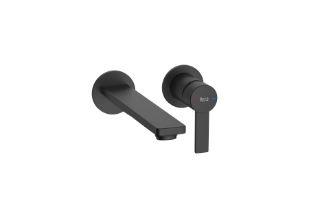 Baie - Baterie lavoar Roca A5A355FNB0, 5 l/min, 0.5 bar, 35 mm, 60 mm, 201 mm, 2 orificii instalare, monocomanda, Negru