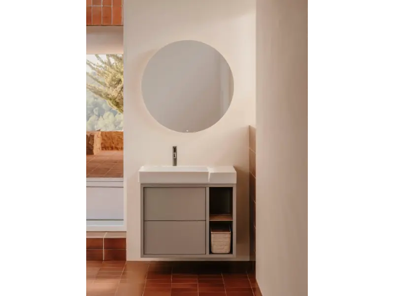 Baterie lavoar Roca A5A3A9ERG0, 28 mm, 5 l/min, 0.5 bar, 35 mm, 177 mm, 115 mm, 365 mm, 1 orificii instalare, Cupru [11]