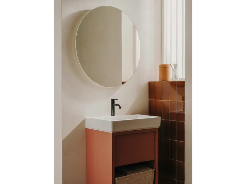 Baterie lavoar Roca A5A3A9ERG0, 28 mm, 5 l/min, 0.5 bar, 35 mm, 177 mm, 115 mm, 365 mm, 1 orificii instalare, Cupru [5]