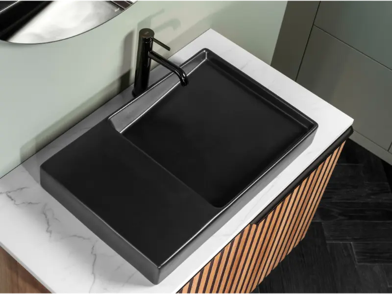 Baterie lavoar Roca A5A3A9ERG0, 28 mm, 5 l/min, 0.5 bar, 35 mm, 177 mm, 115 mm, 365 mm, 1 orificii instalare, Cupru [6]