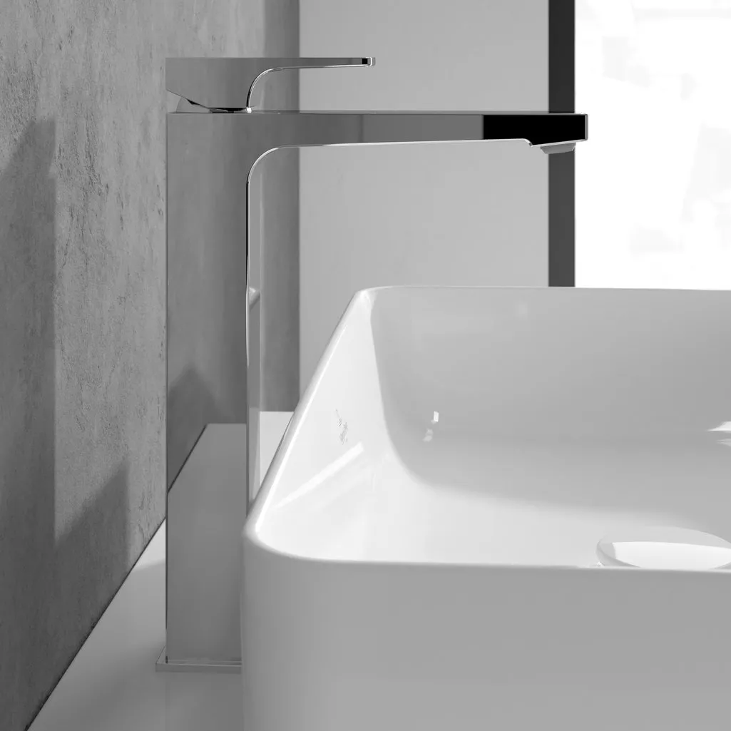 Baterie lavoar Villeroy and Boch Architectura, XL, 306 mm, ventil, crom, TVW12500200061 [1]