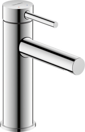 Baie - Baterie pentru lavoar Duravit CE1020002010, lavoar Circle, compatibil cu instalatii sanitare standard, crom