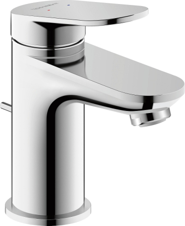Baie - Baterie pentru lavoar Duravit WA1010001010, lavoar Wave, compatibil cu instalatii sanitare standard, crom