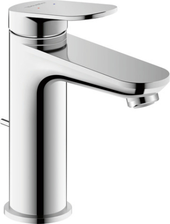 Baie - Baterie pentru lavoar Duravit WA1020001010, lavoar Wave, compatibil cu instalatii sanitare standard, crom