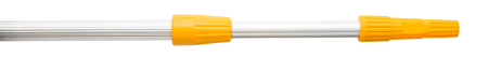 Unelte de vopsit si tencuit - Baton telescopic de vopsit Hardy, aluminiu, lungime 0,8 - 1,4 m, Ø 26/22 mm