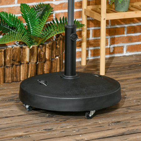  Baza pentru Umbrela de 23.5kg con 2 Manivele si Roti [1]