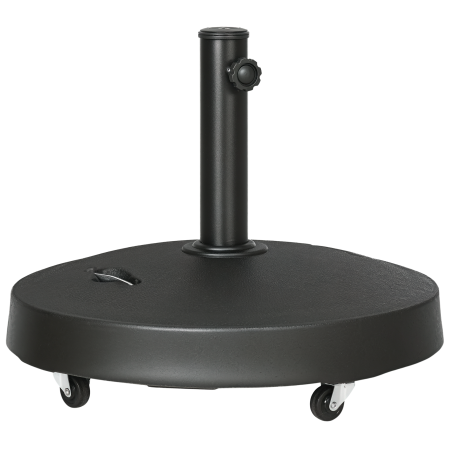 Prelate, pavilioane, umbrele terasa -  Baza pentru Umbrela de 23.5kg con 2 Manivele si Roti