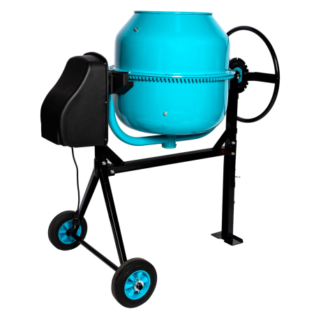 Betoniera Detoolz 160L, 1000W, cu roti si coroana de fonta [3]