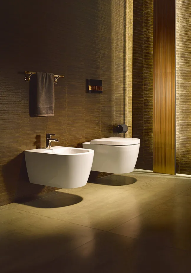 Bideu Duravit 2290150000, Me by Starck, montaj suspendat, zona montaj interior, elemente fixare ascunse, alb [1]