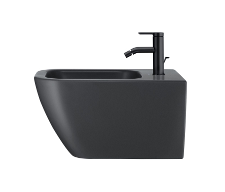 Bideu Duravit Happy D.2, suspendat, mat, antracit, 2258151300 [2]