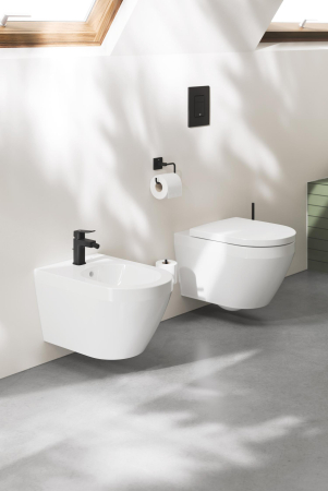 Bideu Grohe 102487SH00, Euro Ceramic, pe perete, alb [7]