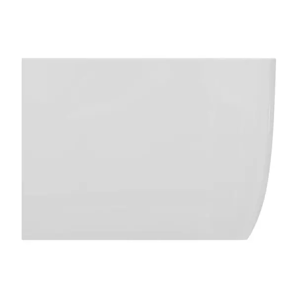 Bideu pe pardoseala Atelier Blend Curve alb lucios [4]