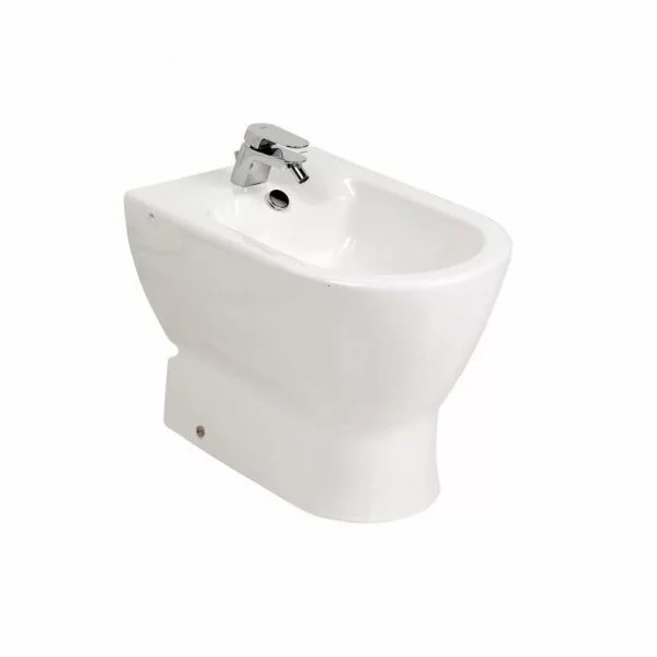 Bideuri - Bideu pe pardoseala BTW Gala Emma Rounded alb lucios