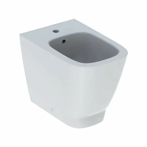 Bideuri - Bideu pe pardoseala Geberit Smyle Square alb