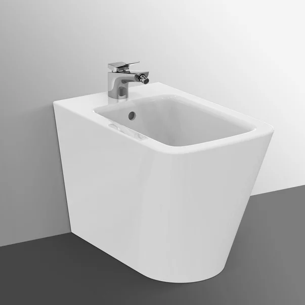 Bideu pe pardoseala Ideal Standard Atelier Blend Cube BTW alb lucios [1]