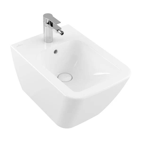 Baie - Bideu suspendat Villeroy&Boch Finion alb