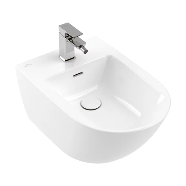 Baie - Bideu suspendat Villeroy&Boch Subway 3.0 alb