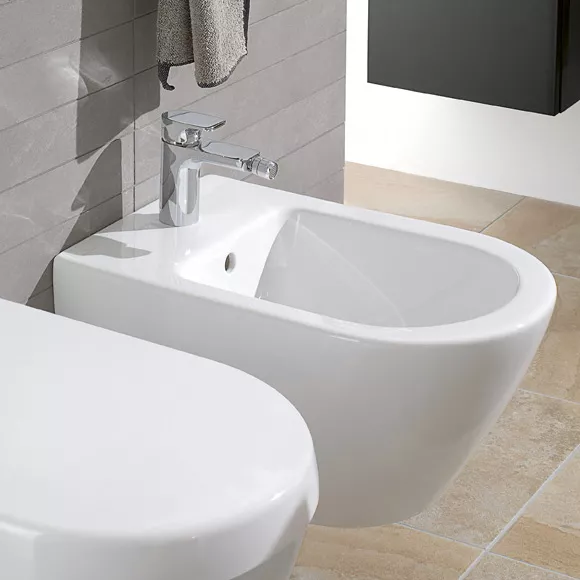 Bideu Villeroy & Boch Subway 2.0, suspendat, CeramicPlus, alb, 540000R1 [3]