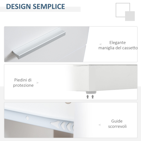  birou unghiular modern, din lemn, 140x107x74.6 cm [6]