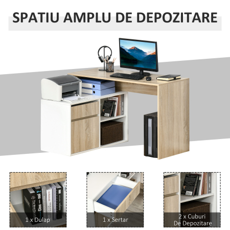  Birou Unghiular pentru Spatiu Redus [3]