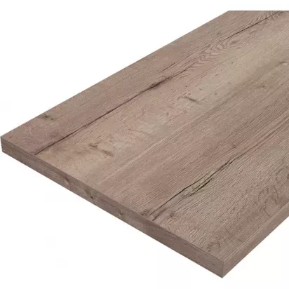 Blat lavoar Defra, 1400 x 457 x 32 mm, mat, maro, 001-F-14028 [1]