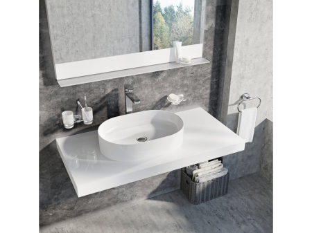 Blat lavoar Ravak Moon, 1000 x 550 x 70 mm, mat, alb, X000000840 [3]