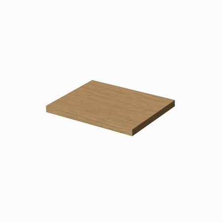Blat mobilier baie Fluminia, 60x46cm, compatibil Genova 60, rovere naturale [0]