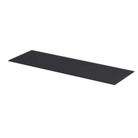 Baie - Blat pentru lavoar Oristo Uni negru mat 140 cm