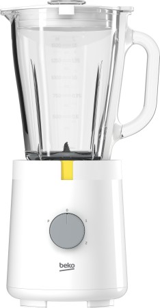 Blender Beko TBN62608W, 600 W, 1.5 L, 2 viteze, Functie zdrobire gheata, Alb [0]