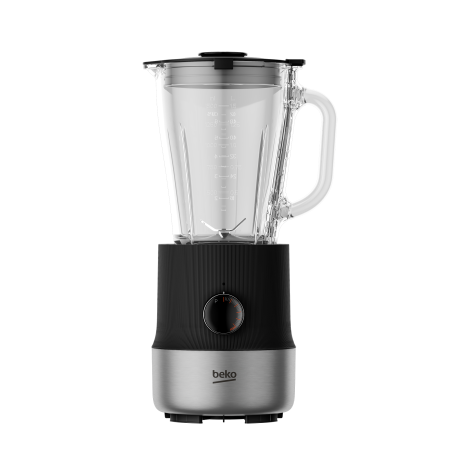 Blender BEKO TBN81808BX, 1.5l, 800W, 6 Trepte Viteza, Negru-Argintiu [0]