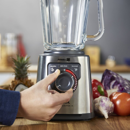 Blender de mare viteza Perfectmix+ BL811D38, 1300 W, tehnologie Powelix, 6 lame inox, 3 programe inteligente, efect ciclonic, 2 L, gri [3]