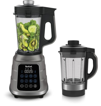 Bucatarie - Blender de mare viteza UltraBlend Boost BL985A31, 1300 W, tehnologie Tripl'Ax® Pro, 6 lame inox, Nutrikeep™, 10 functii de gatire, functie de v