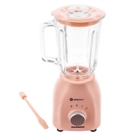 Blender de masa Daewoo DB100, 500 W, 410 mm, 180 mm, 2.433 kg, 1.5 principall, 2 trepte viteza, Crem [1]