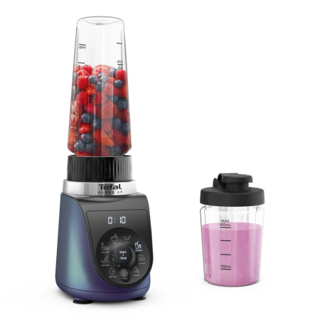 Blender Tefal Blend Up BL19H4F0, 1000W, recipiente portabile de 400 ml / 700 ml, 8 programe automate, 6 lame Powelix detasabile, functie auto curata [1]