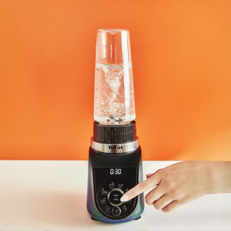 Blender Tefal Blend Up BL19H4F0, 1000W, recipiente portabile de 400 ml / 700 ml, 8 programe automate, 6 lame Powelix detasabile, functie auto curata [9]