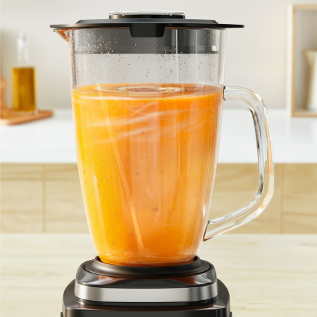 Blender Tefal Blendforce BL5958F0, 800 W, 1.9 L, 2 trepte viteza + Pulse, 6 lame Powelix 3D, tehnologie Powelix Cyclonic, vas din sticla termorezisten [1]