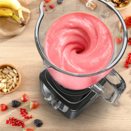 Blender Tefal Blendforce BL5958F0, 800 W, 1.9 L, 2 trepte viteza + Pulse, 6 lame Powelix 3D, tehnologie Powelix Cyclonic, vas din sticla termorezisten [4]