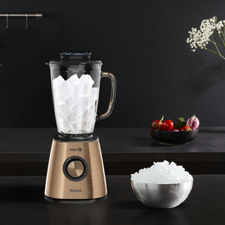 Blender Tefal Blendforce Coppertinto BL439G10, 800W, 1.25 L, Tehnologie Powelix, recipient din sticla termo-rezistent, lame detasabile, functie zdr [5]