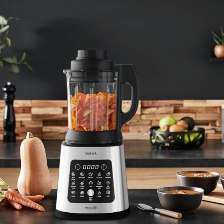 Blender Tefal PerfectMix Cook BL83SD30, 1400W, capacitate 1.75L, viteza variabila, 10 programe pentru retete calde si reci, functie de gatire la [5]