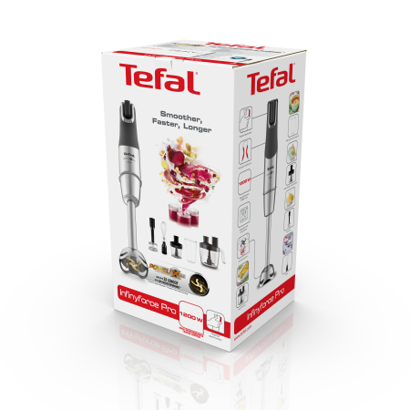 Blender vertical InfinyForce Pro 5 in 1 HB95LD38, 1200 W, tehnologie Powelix, tocator 0.5 L, tel, accesoriu piure, protectie antistropire, recipien [8]