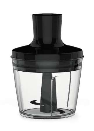 Blender vertical OptiChef 2 in 1 HB641838, 800 W, 10 trepte de viteza, functie Turbo, tocator 0.5 L, protectie antistropire, maner antialunecare, [3]