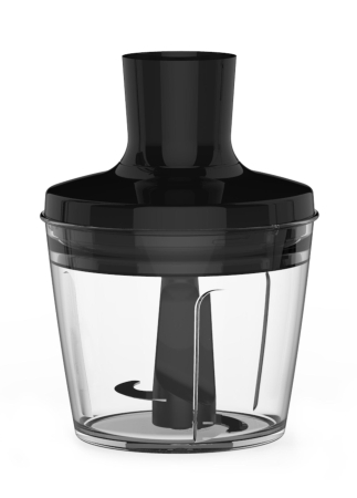 Blender vertical Quickchef 3 in 1 HB656838, 1000 W, tehnologie Powelix, 20 trepte de viteza, functie Turbo, tocator 0.5 L, tel, protectie antistr [3]