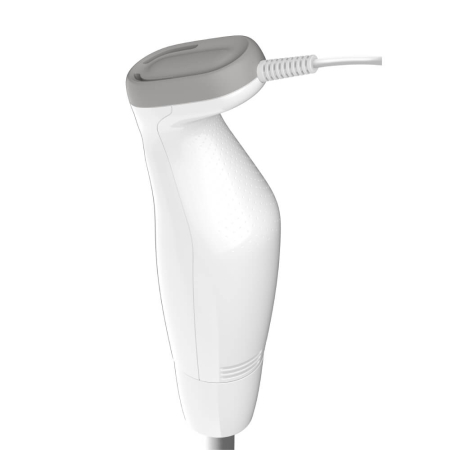 Blender vertical Tefal HB453138 Easychef 3 in 1, 450 W, 2 viteze, tocator, vas gradat, tel, Alb [2]