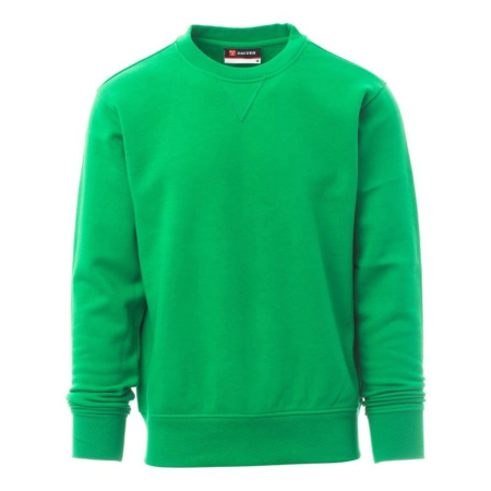 Jachete, bluze & hanorace - Bluza Payper Orlando, 70% Bumbac + 30% polyester periat, Jelly green, marime XS