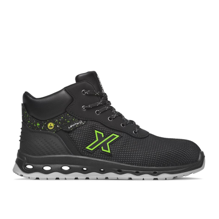 Incaltaminte protectia muncii - Bocanci de protectie Exena Saturn S3 ESD SRC, Bombeu de protectie, Lamela antiperforatie, Antiderapant, Marime 35