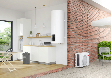 Boiler cu Pompa de Caldura Split Ariston NUOS SPLIT INVERTER Wi-Fi 150 ER WH, 150 Litri, Clasa A+, DC Inverter [5]