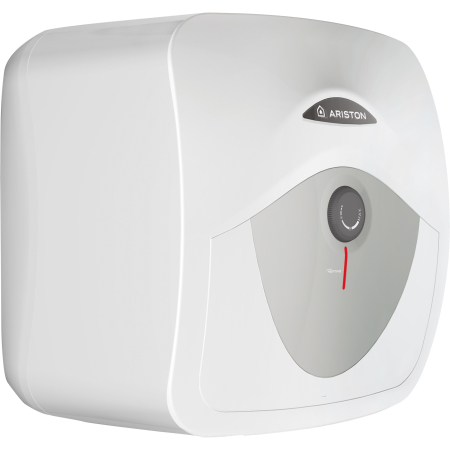 Boiler electric Ariston Andris RS 10U/5 EU, 10l, 1200W, Termostat imersat, Montare sub chiuveta, Rezervor emailat, Alb [1]