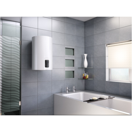 Boiler electric Ariston Lydos Eco 50, 1800 W, 50l, Tehnologie WaterPlus, Display digital, Eco Evo, T-MAX, TitanShield, Rezervor emailat cu Titan, Alb [4]